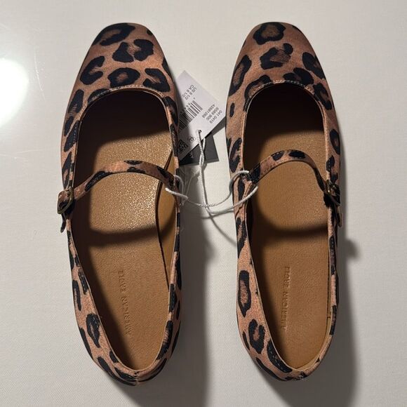 Leopard Flats Womens 8.5 Comfort American Eagle - Picture 3 of 4
